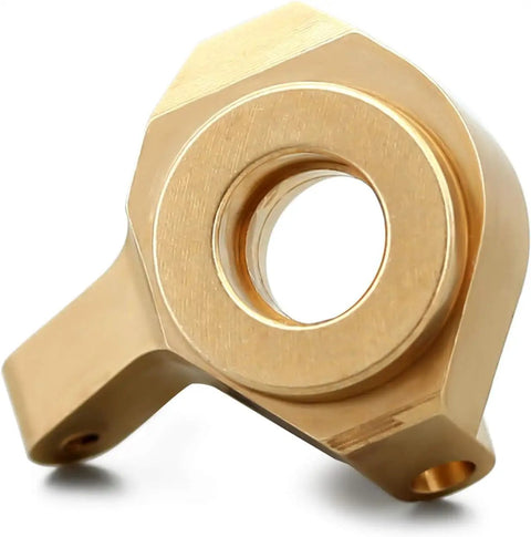 Beefed Up Brass Steering Knuckles RC Counterweight Set For 1/24 Crawler Cars 8g Each Improves Tire Grip And Stability