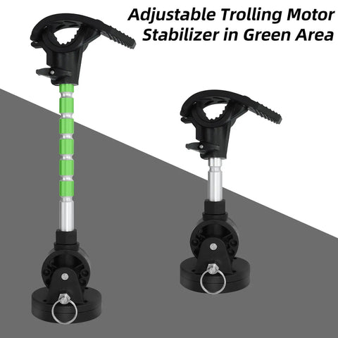 Stabilizer Mount For Trolling Motor Terrova Riptide Ulterra PowerDrive Keeps Shaft Secure And Reduces Bounce On Rough Trails