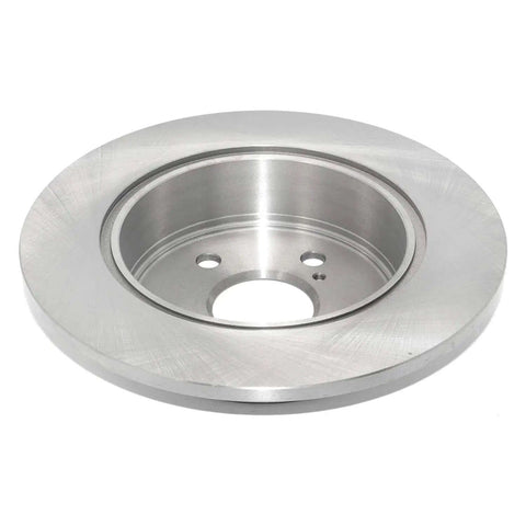 Rear Solid Disc Brake Rotor With Forged Flange For Precise Fit And ABS Signaling, Multi Lip Seals For Water Debris Protection.