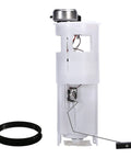 Drop In Fuel Pump Module Assembly For 2002 2003 Dodge Ram 1500 Pickup Truck With 26 Gallon Tank E7161M Direct Fit Replacement OE Quality Parts Easy Install Long Lasting Performance, showing front view of assembly with metal components and wiring