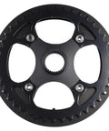 Heavy Duty 42 Tooth Steel Chainring Fits 104 Bcd Cranks For E-Bike Motor Upgrades Like Bafang M200 M215 M300 And M315 With Smooth Shifting Power Gears, black steel 42T 104 BCD chainring for e-bike crankset