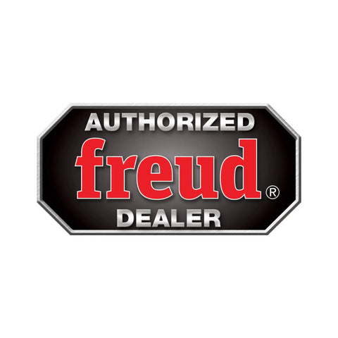 Authorized Freud dealer logo with bold red and white text on a black background