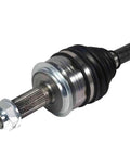 Honda Civic Front Left CV Axle Shaft Replacement For 2022 2023 2024 2.0L L4 Automatic CVT LX Or Sport Driver Side Assembly CV Joint Direct Fit Front Left Replacement CV Axle For Easy Install And Reliable Performance close-up splined end