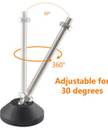 Heavy Duty Adjustable Leveling Feet With Grippy Rubber Cups To Square Up Wobbly Furniture M8 Thread Glides and anti skid base adjustable for 30 degrees