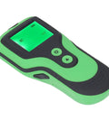 Mingzhe Electronic Stud Finder with Sound Alarm, green handheld device with display, for detecting embedded objects.
