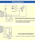 Wiring diagram for Slick 360 Degree Rotating Platform With High Precision Cnc Fourth Axis Actuator showcasing connections.