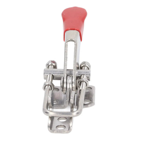 Two Pack Toggle Clamp Pull Latches Heavy Duty Stainless Steel 400Lb Capacity Set Kit With Locking Action