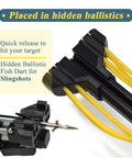 Beefed Up Fishing Darts For Slingshots Package D with barbed tips and hidden ballistic feature for shooting fish