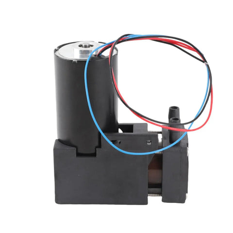 Electric Mini Vacuum Pump with motor and wires, compact design for efficient operation in tight spaces, delivers rock solid high performance.