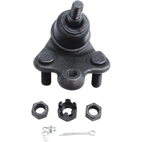 Front Ball Joints and Sway Bar End Links Kit for 2006-2011 Honda Civic and Acura CSX, Heavy-Duty Front Suspension Replacement, Lower Ball Joint Set, Durable OEM Quality Components, black metal joint with hardware