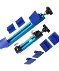 Auto Body Dent Removal Kit With Expander Pull Tabs Hand Tool Set For Sheet Metal Repair Heavy Duty Dent Remover, blue components
