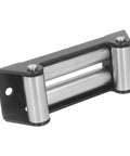 Beefy Winch Roller Fairlead For Off Road Recovery Trucks Eight Point Nine Four Inch 6000 Pound Capacity Rustproof High Strength Steel Cable Guide For Four By Four Vehicles Heavy Duty Mount And Smooth Line Feed, side view