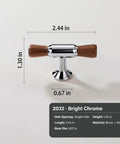 Killer Combo Solid Brass And Dark Walnut Wood T Bar Cabinet Knobs With Hefty Drawer Pulls For Modern Rustic Kitchen Cabinets And Bath Vanity Interior Hardware, 2.44 in length, brass and walnut material.