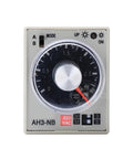 Multi Range 8 Pin Electric Timer Relay With Socket Base For 24V 110V 220V 380V Adjustable Delay And Quick Setup NA/NB/NC/NE/ND Series Plug And Play Ready Reliable Control Timer For Industrial Circuits, AH3-NB 220VAC dial