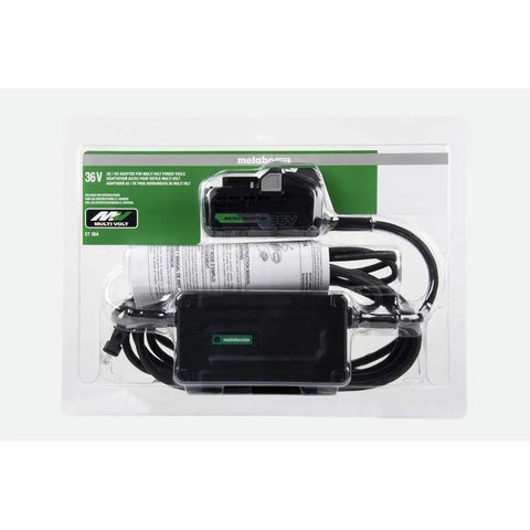 All Day Runtime MultiVolt AC Adapter For 36V Tools, Your Power Source On The Go With A 20 Ft Pivoting Cord, Generator And Long Extension Cord Ready, ET36A in packaging