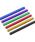 Carbon Fiber Chassis Braces Tubes Set Of Four For 1 To 10 RC Crawler Bumpers And Bull Bars 67mm 70mm 78mm Red Gloss Finish