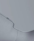 Tesla Model Y Roof Sunshade Full Blackout With Graphene Enhanced UV Coating And Silver Reflective Layer detail view of gray fabric