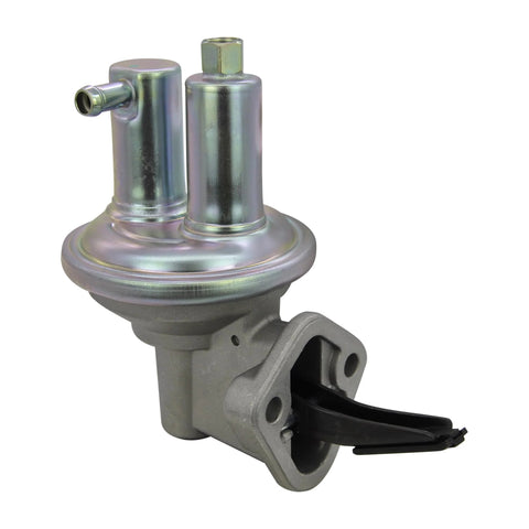 Mechanical Fuel Pump Compatible With 1966 To 1974 Ford Torino Ranchero Ranch Wagon Mustang Maverick Galaxie 500 Mercury Comet Montego Fitment For L6 3.3L 3.9L 4.1L Engines Plug And Play Easy Install Durable Fuel Delivery, silver metal unit with connectors