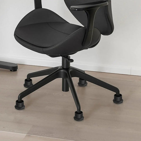 Office chair with non-slip furniture feet chair glides for carpet heavy duty office chair wheels replacement protect floors versatile iron and PP material.