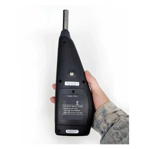 Kick Butt Digital Sound Level Meter With Fast And Slow Response Switches For Spot On Decibel Readouts And A Weighting Calibration Built Tough For Rough Job Sites And Nonstop Noise Monitoring All Day Long