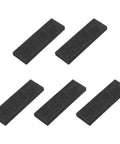 Rectangle Graphite Block Sheet For Melting And Electrolysis, High Purity Graphite Electrode Plate 60x19x5mm Ingot Disk Pack of Five
