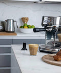 Bambino Plus Espresso Machine For Home Baristas With Dose Control And Auto Milk Frother, Fast Heat Up, on kitchen counter