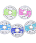 Pro Grade Desoldering Wick Bundle For Electronics Repair Copper Solder Braid 5 Piece Set with multi-size spools