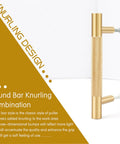 Four Pack 3 Inch Solid Brass Cabinet Pulls In Brushed Gold Finish For Kitchen Cabinets And Drawers Heavy Duty Drawer Handles