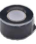 1 Inch By 5 Foot Black Self Fusing Silicone Repair Tape Waterproof Insulating Seal For Cars Pipes And Hoses Emergency Leak Repair Kit