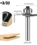 Rock Your Woodworking With Super Tough Tungsten Ball Nose Router Bits That Fit 6mm Or 12mm Shanks Perfectly For Hot Milling Jobs, showcasing dimensions and design.