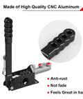 Hydraulic Handbrake Adjustable Ebrake Long Lever Handle For Drift Track Rally Racing Master Cylinder 0.75 Inch Fit Vertical