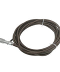 62235 Drain Cleaning Cable Sewer Snake Auger 5/16 Inch By 25 Foot Hollow Core with metal drop head for tough clog removal.