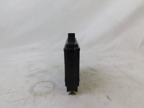 Side view of QO115 1 Pole 15 Amp Circuit Breaker For 120/240 Volt Panels DIY Friendly Reliable Home Electrical Safety Device