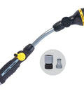 RelaxGrip 8 Pattern 16 Inch Pivoting Wand Bundle With Ergonomic Thumb Control Metal Nozzle Easy Watering Arthritis Sufferers