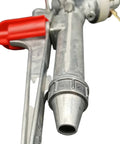 Close-up of 2 Inch Rotary Lawn Sprinkler Spray Gun For Farm And Garden Irrigation, zinc alloy nozzle