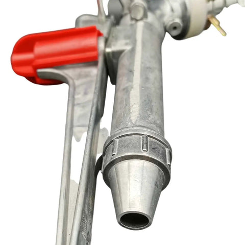 Close-up of 2 Inch Rotary Lawn Sprinkler Spray Gun For Farm And Garden Irrigation, zinc alloy nozzle