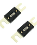 ANL Fuse Holder With Fuses For 0 2 4 Gauge And 0 8 Gauge Fuse Block Pack Of 2 60 Amp Copper Alloy Gold Plated car audio fuse holders