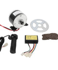 12V 250W Electric Bicycle Motor Kit 2750RPM High Speed Gear Motor With Controller For Motorcycle Conversion Plug And Play