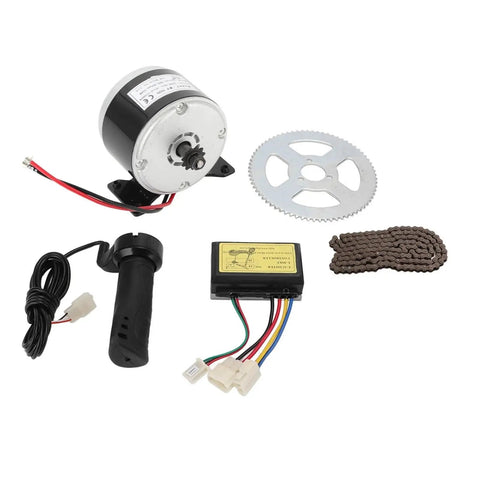 12V 250W Electric Bicycle Motor Kit 2750RPM High Speed Gear Motor With Controller For Motorcycle Conversion Plug And Play