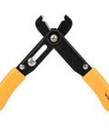 Wire Stripper And Cutter Tool For 0.5 To 4 mm Wires Ideal For DIY Wiring Projects Adjustable Cable Stripping Pliers with yellow handles