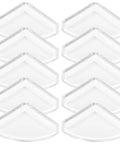 Clear Silicone Corner Protectors For Furniture Edges And Glass Corners 36 Pack No Tools Needed Easy Install Transparent Bumpers