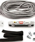 Epic Synthetic Winch Rope Upgrade Kit For ATV And UTV Winches Heavy Duty One Quarter Inch By Fifty Feet With Hawse Fairlead