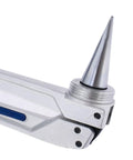 Close-up of PEX Tube Expansion Tool Kit metallic expander head for 1/2 inch pipe, part of ASTM F1960 compliant kit.
