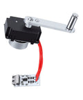 Super Solid Hand Crank Generator Flashlight Featuring Portable Emergency Charger And Smooth Operator Crank Action For Classroom Physics Demos And Off Grid Power Setup with wires and handle