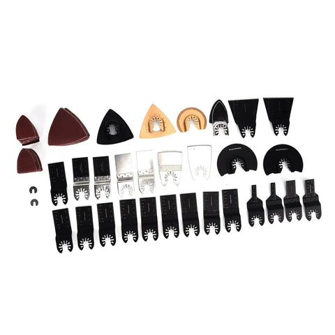 Heavy Duty Oscillating Tool Blades Kit For Metal Wood And Plastic Built To Last High Carbon Steel Pro Grade Beasts layout
