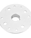 Rock Solid Heavy Duty Rear Sprocket For Go Kart And Drift Trike With One Inch Bore And Quarter Inch Keyway shown from above with mounting holes.