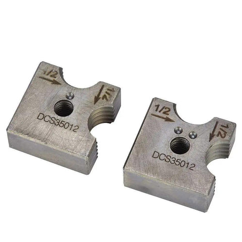 Heavy Duty Half Inch Replacement Cutting Die Set For Cutting Tools, Hardened Steel Construction, Laser Etched Size Markings