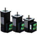 Nema 23 Closed Loop Stepper Motor With Built In 32 Bit Dsp Controller Heavy Duty Hybrid Servo System 1.5 To 3 Nm Torque, three sizes shown