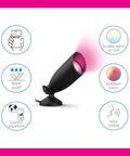 Color Changing Outdoor Spotlight Extension Kit with Weatherproof Plug And Play Setup Low Voltage Lighting 16 Million Colors