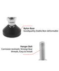 Totally Boss Swivel Furniture Leveling Feet With Glide Like Butter Smooth Action, Built Damn Tough Nylon Steel with nylon base and hanger bolt.